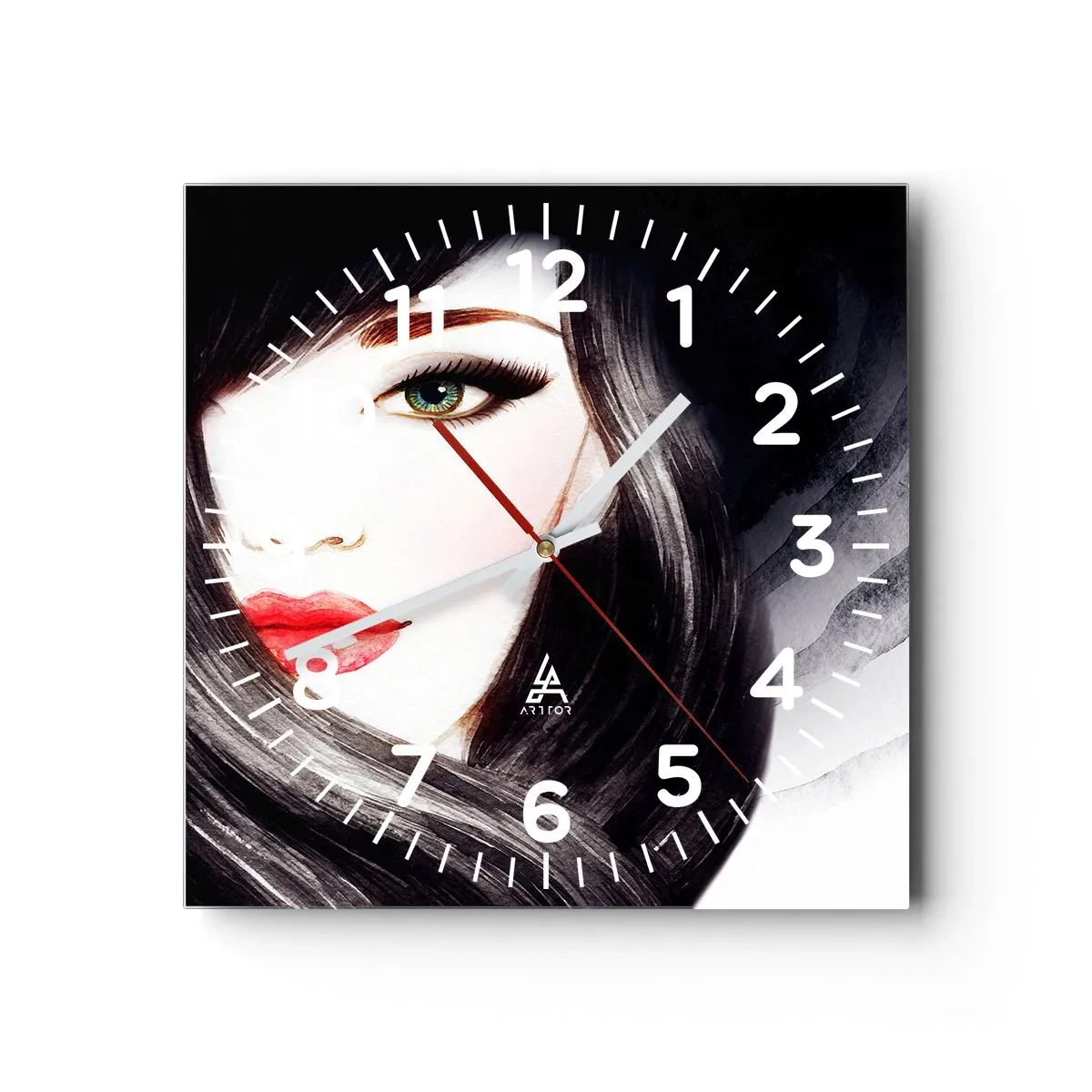 Falióra, Óra - Zafír tekintet - 40x40 cm