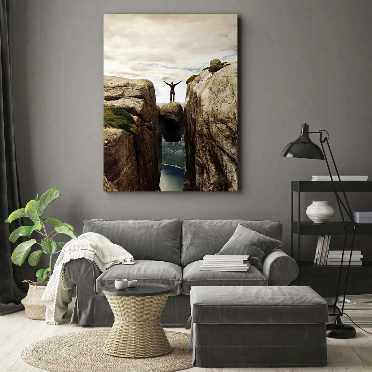 Vászonkép - Hogy vagyok ?! - 70x100 cm