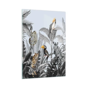 Üveg kép - Afrikai mese - 50x70 cm