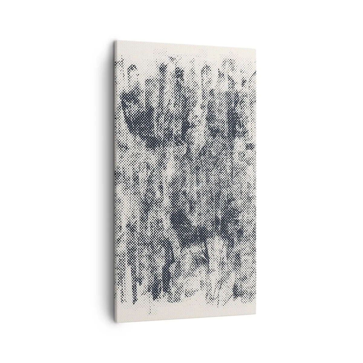 Vászonkép - Ködös kompozíció - 45x80 cm