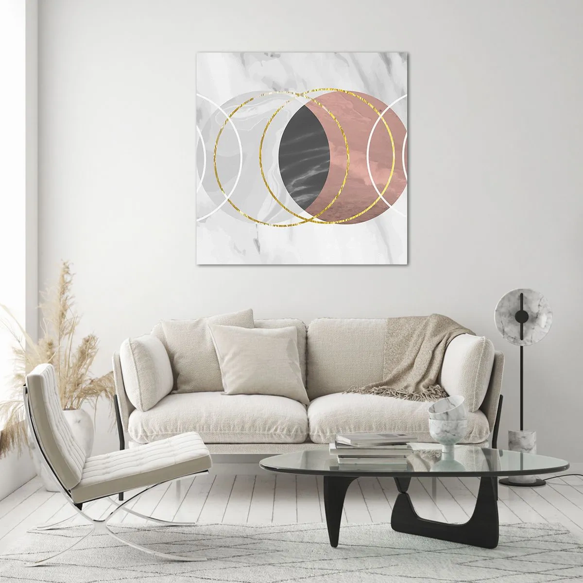 Üveg kép - A szférák zenéje - 60x60 cm