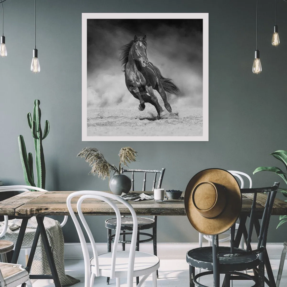 Poszter - Az emírhez méltó - 60x60 cm