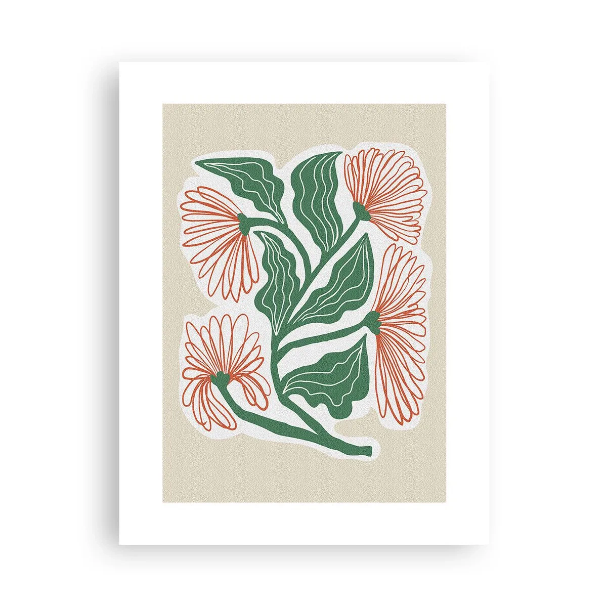 Poszter - Népi és modern - 30x40 cm