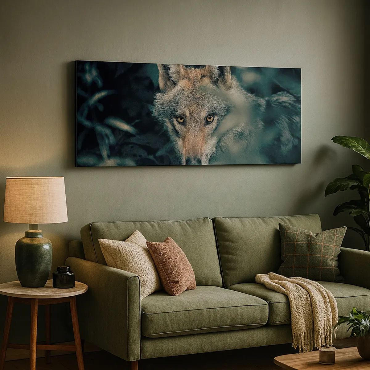 Vászonkép - Vadász - 30x30 cm