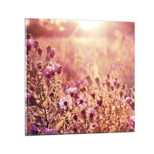 Üveg kép - A nyár elmúlás előtt - 30x30 cm