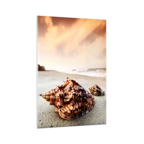 Üveg kép - A hullámok kitaszítottjai - 70x100 cm