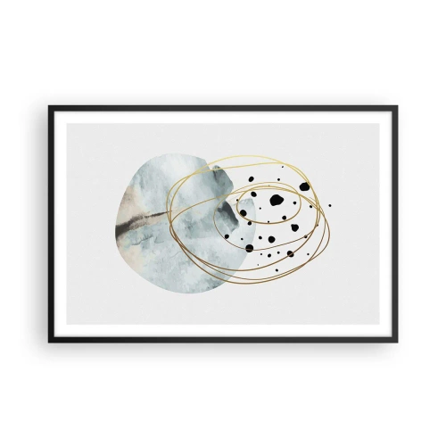 Poszter fehér keretben - Az ölelő térben - 91x61 cm