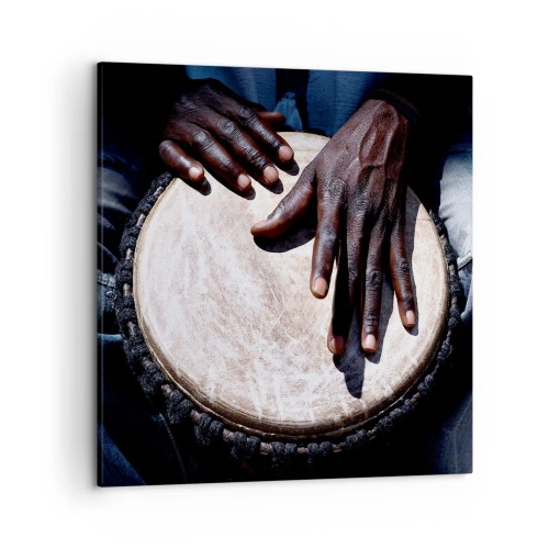 Vászonkép - Élj a saját ritmusodban - 50x50 cm