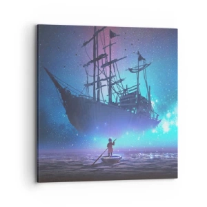 Vászonkép - Találkozás a tenger mítoszával - 70x70 cm