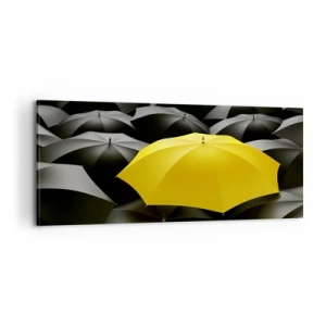 Vászonkép - Viszlát bánat - 100x40 cm