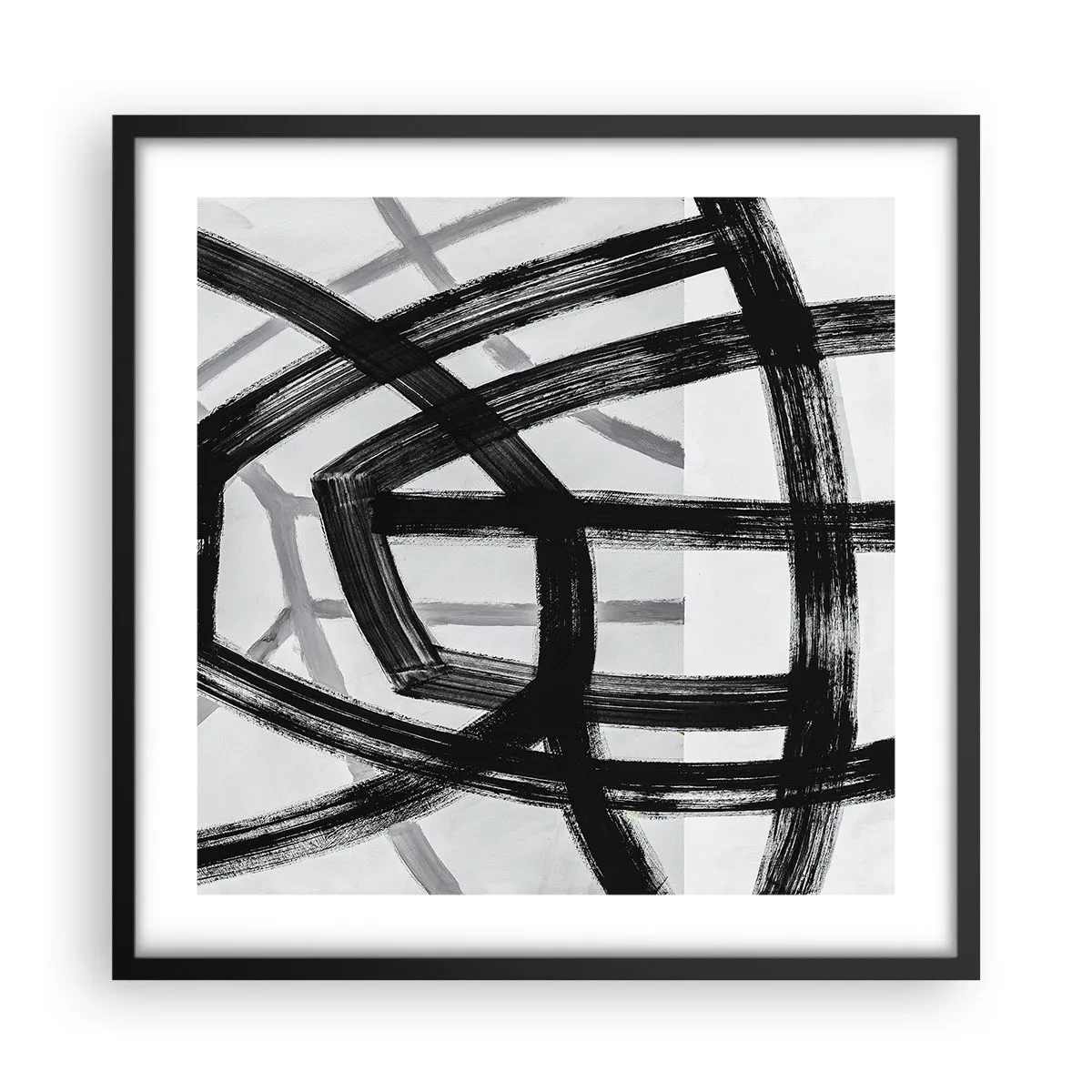 Poszter fehér keretben - Mélység építése - 50x50 cm