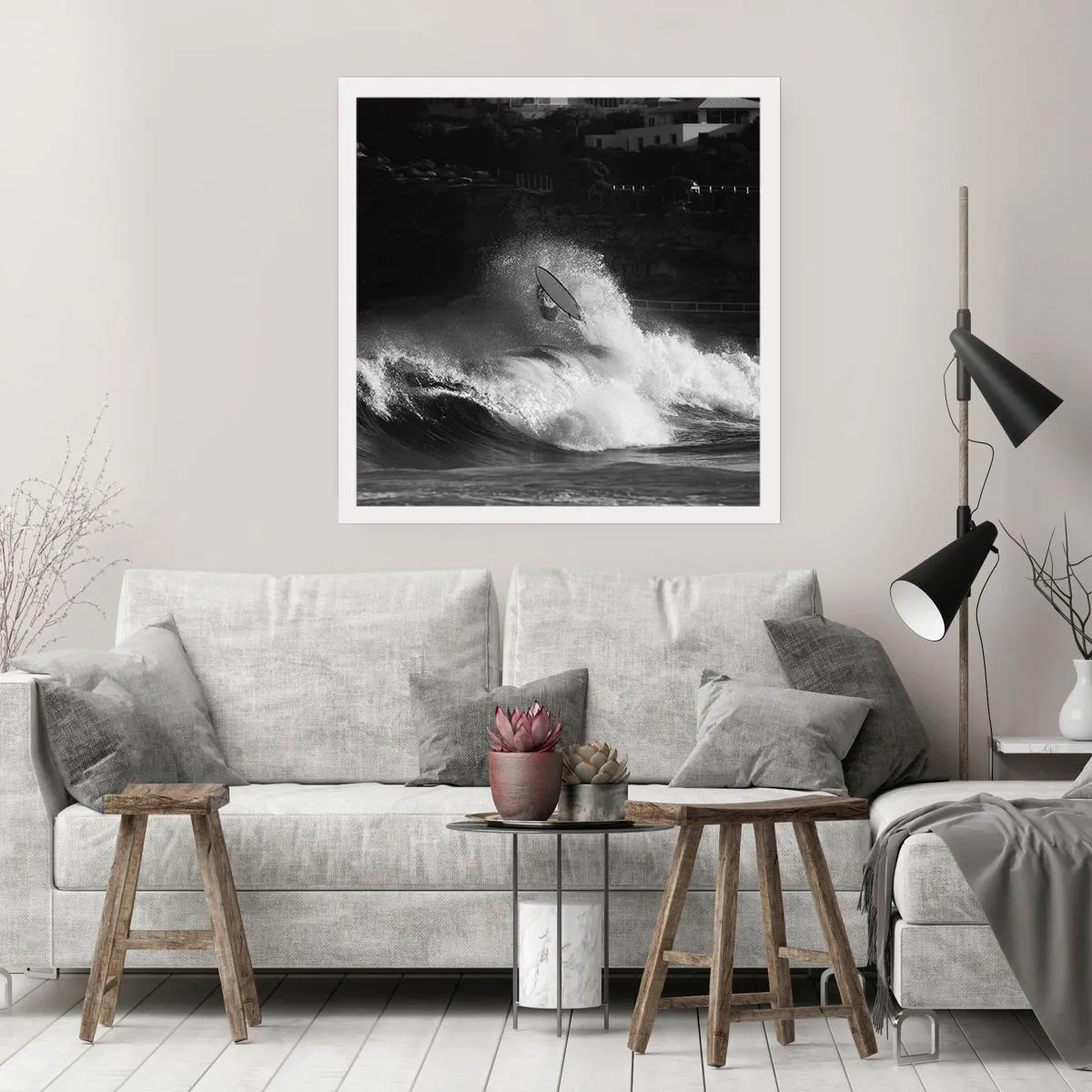 Poszter - Kihívás elfogadva! - 40x40 cm