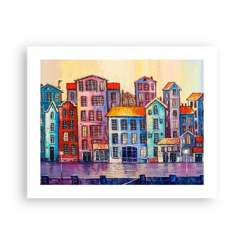 Poszter - Egy város, mint egy tündérmese - 50x40 cm