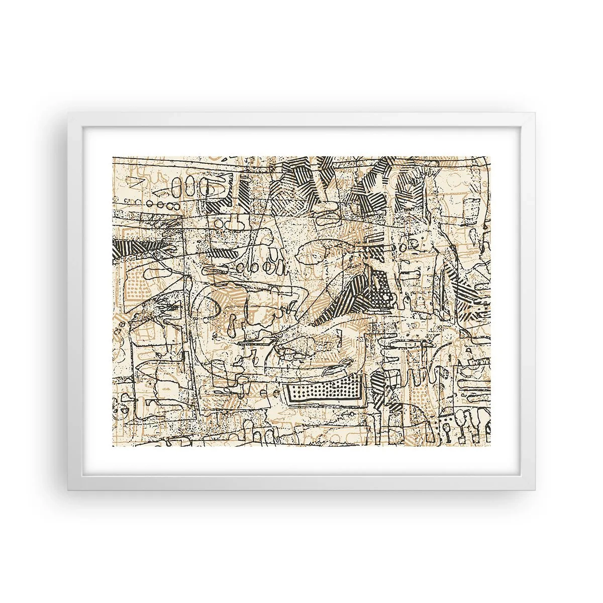 Poszter fekete keretben - Dekódolásra vár - 50x40 cm