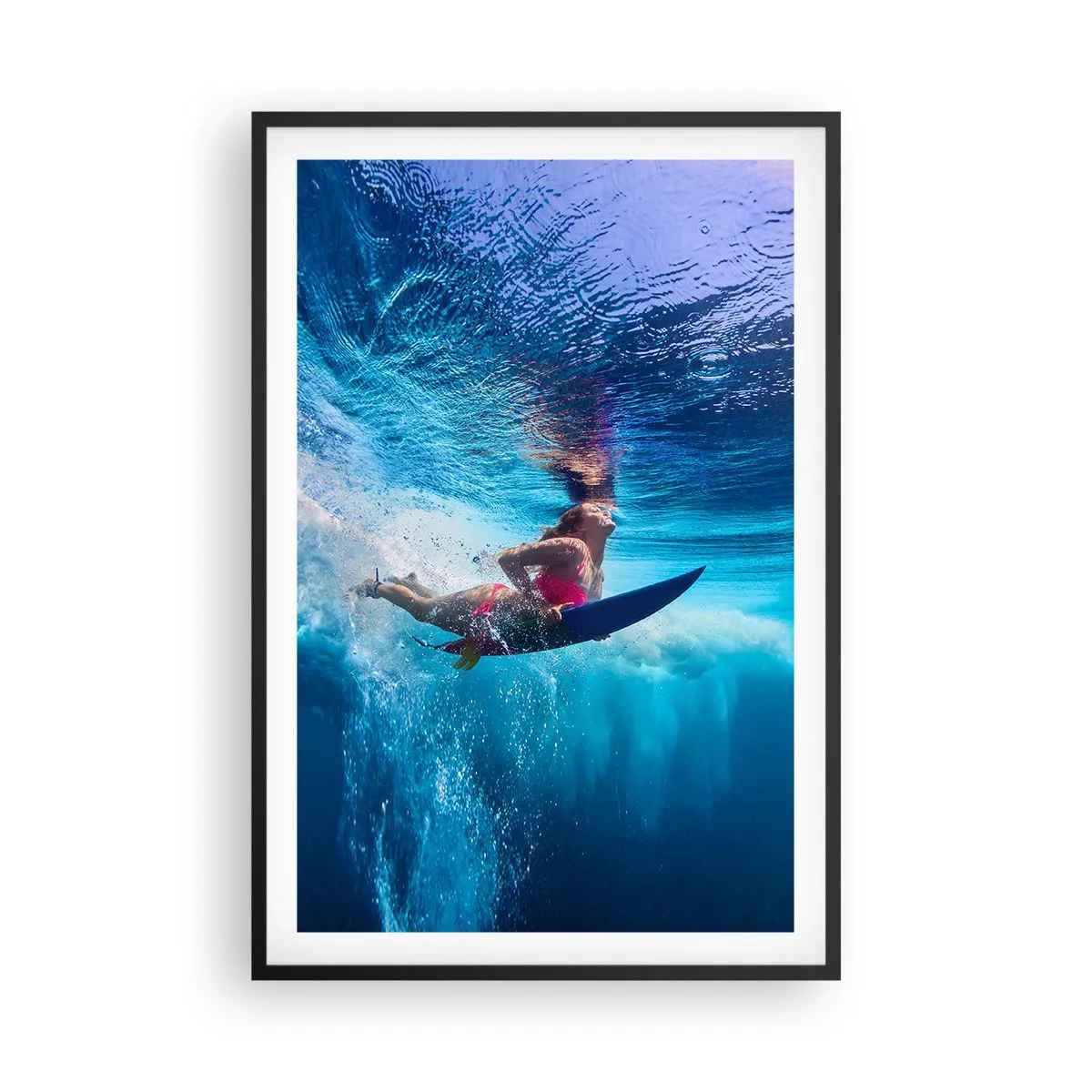 Poszter fehér keretben - Az öröm mélysége - 61x91 cm