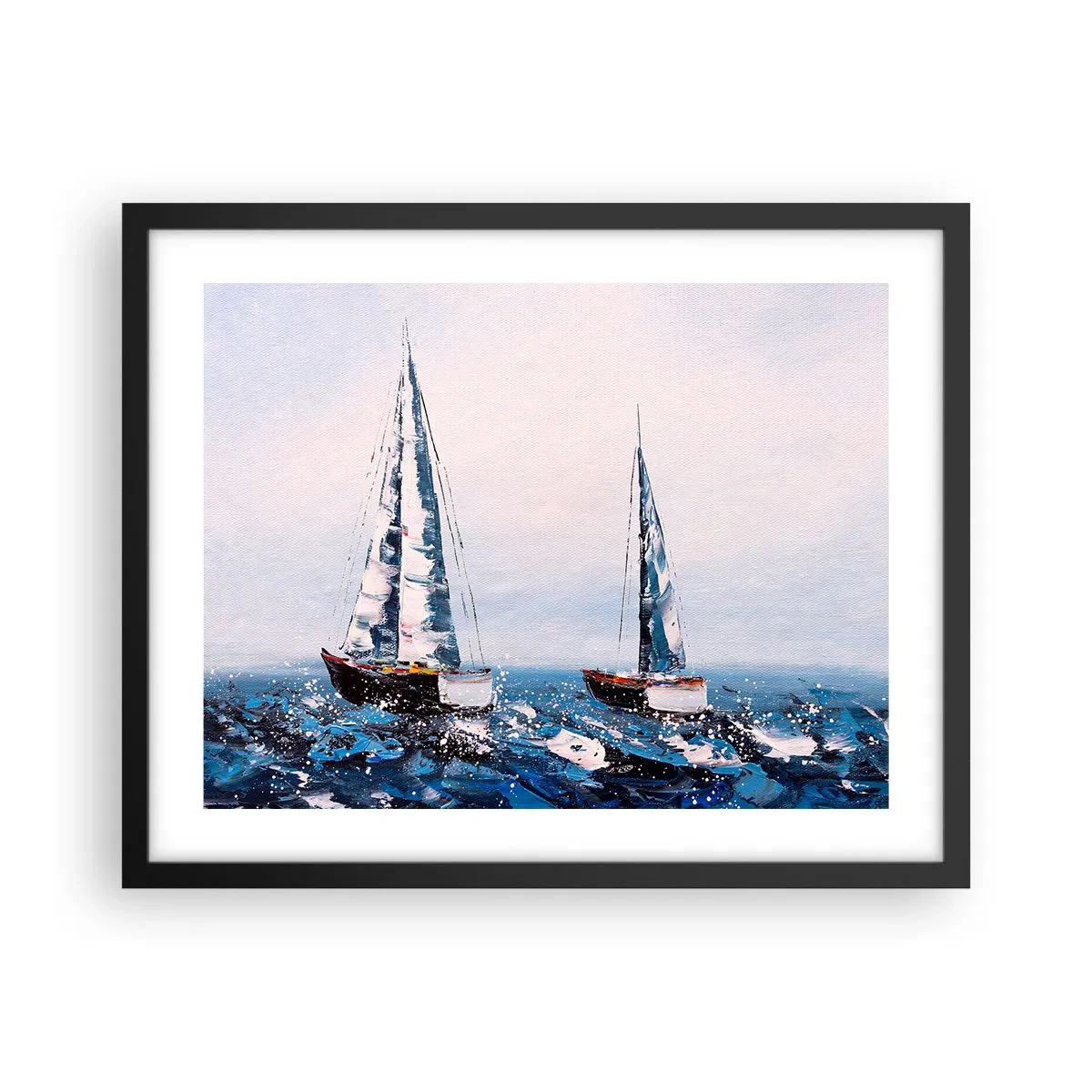 Poszter fehér keretben - A szél testvérisége - 50x40 cm