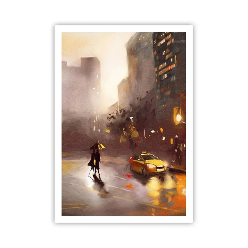 Poszter - New York fényében - 70x100 cm