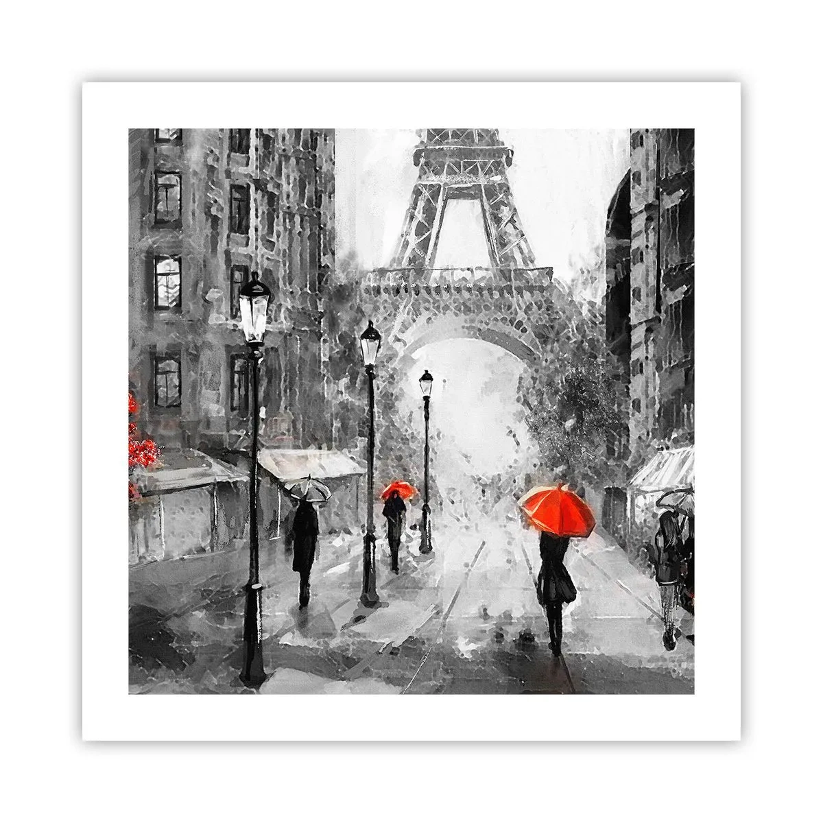 Poszter - Minden út hozzá vezet - 50x50 cm