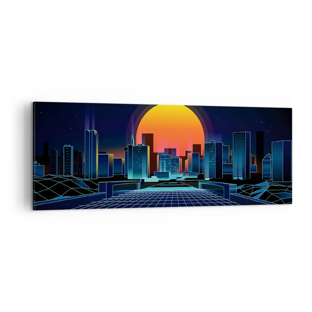 Vászonkép - Még mindig a valóságba akarsz menni? - 140x50 cm