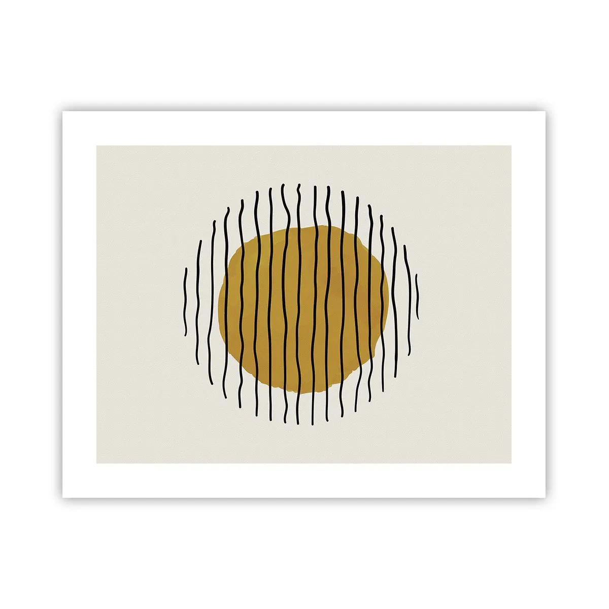 Poszter - A hőtől remegő absztrakció - 50x40 cm