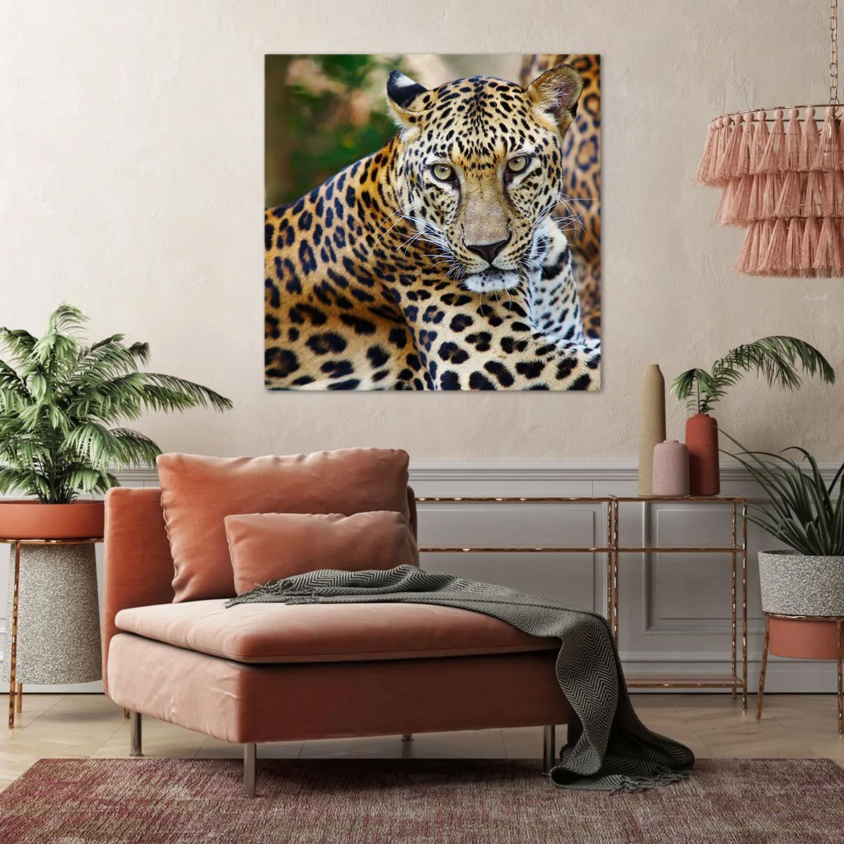 Vászonkép - Vad és nyugott - 40x40 cm