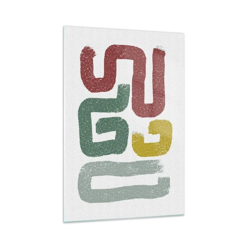 Üveg kép - Egy ismeretlen nyelven - 70x100 cm