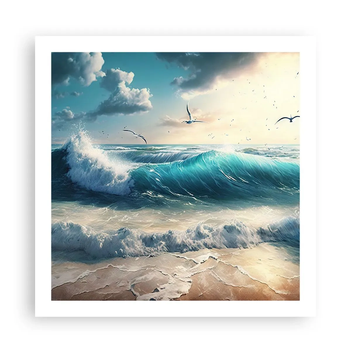 Poszter - Zaj csak neked - 60x60 cm