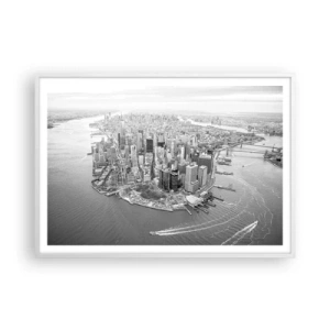 Poszter fekete keretben - Hogy ne szeretném? - 100x70 cm