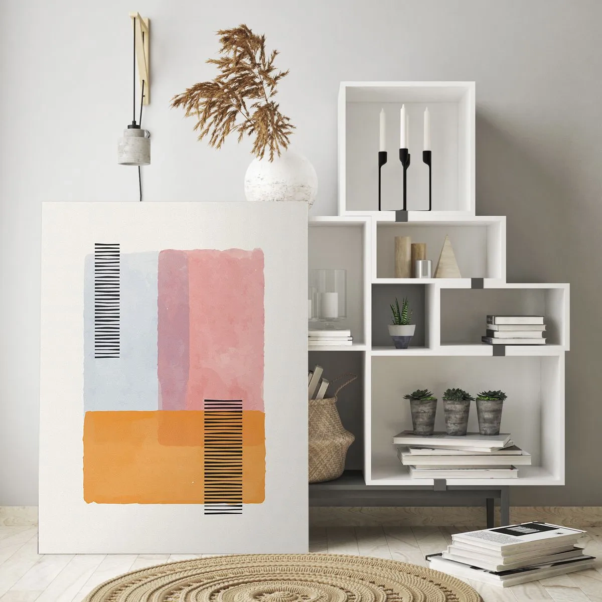 Üveg kép - Saroktól sarokig - 50x70 cm