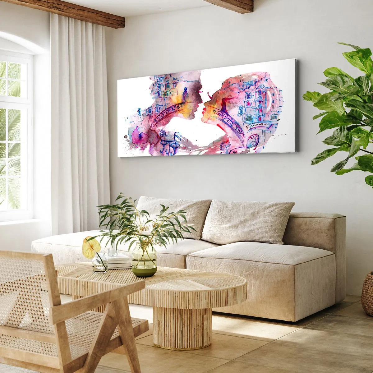 Vászonkép - A sóhajok titkos hídja - 90x30 cm