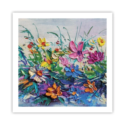 Poszter - Egyáltalán nem csendélet - 60x60 cm