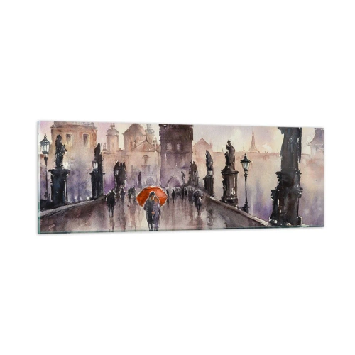 Üveg kép - Az emberek nem változnak - 90x30 cm