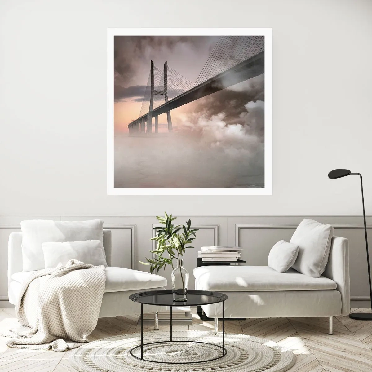 Poszter - A nem létező folyó mentén - 60x60 cm