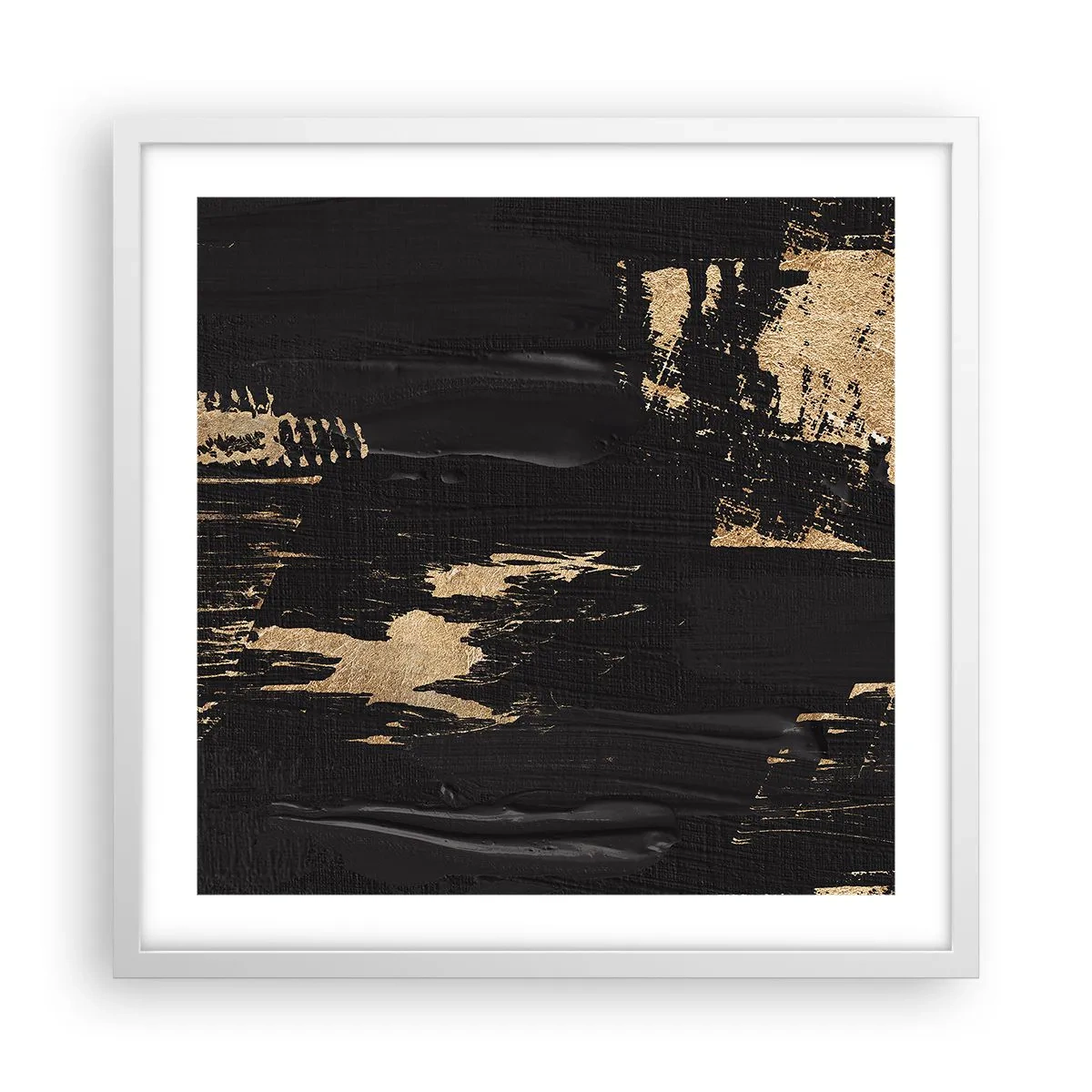 Poszter fekete keretben - Az érintés nyoma - 50x50 cm