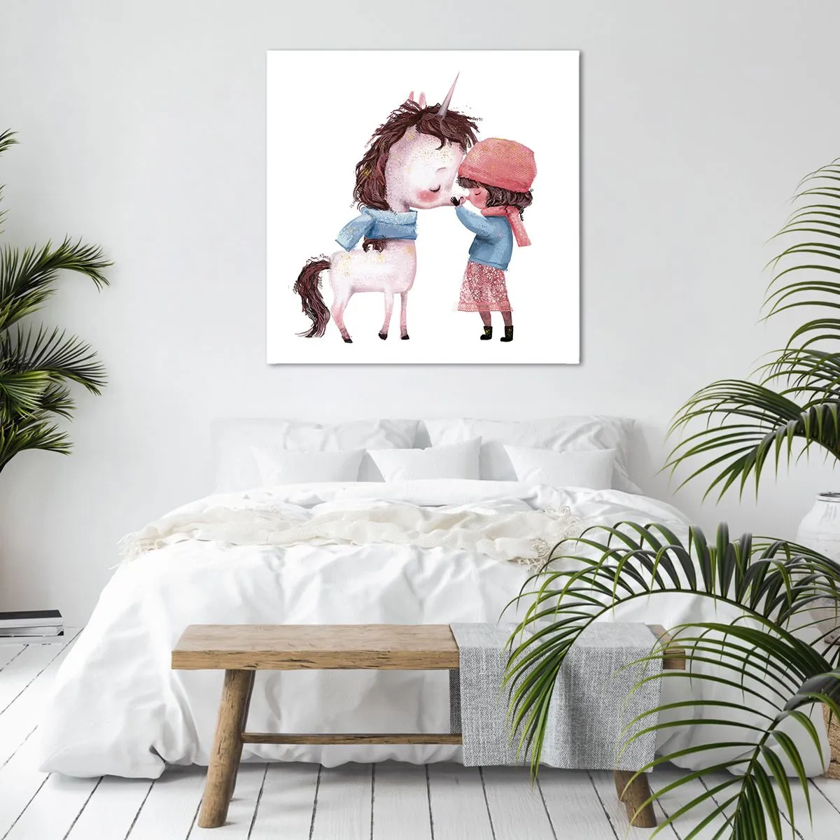 Vászonkép - Téli mese - 70x70 cm