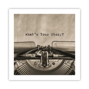 Poszter - Meséld el - 50x50 cm