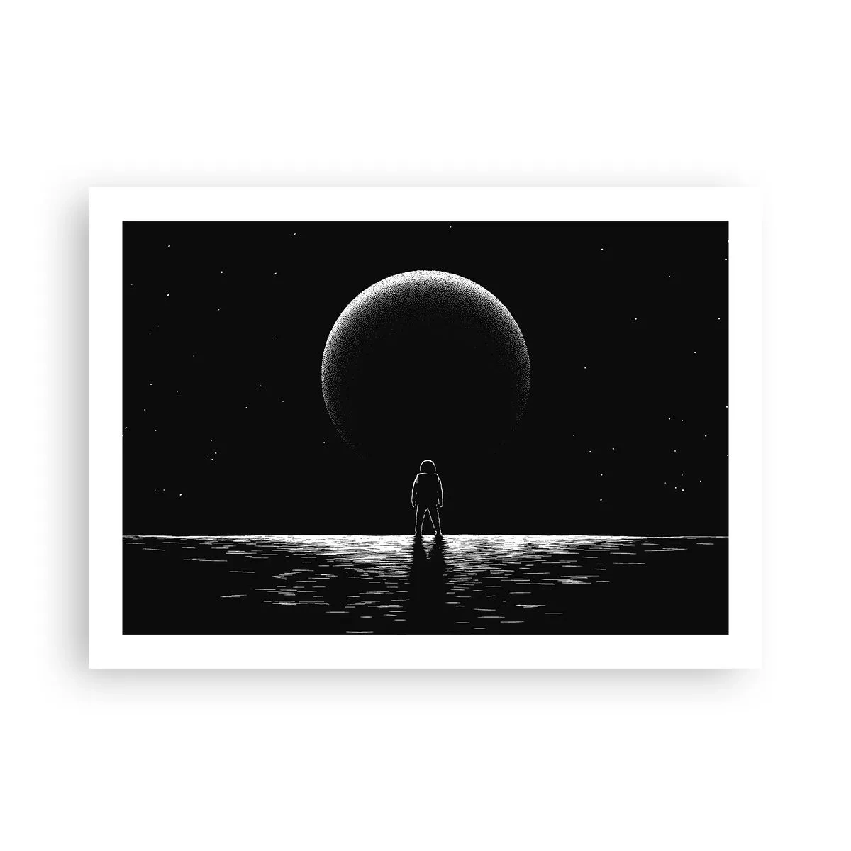 Poszter - Szemtől szemben - 70x50 cm