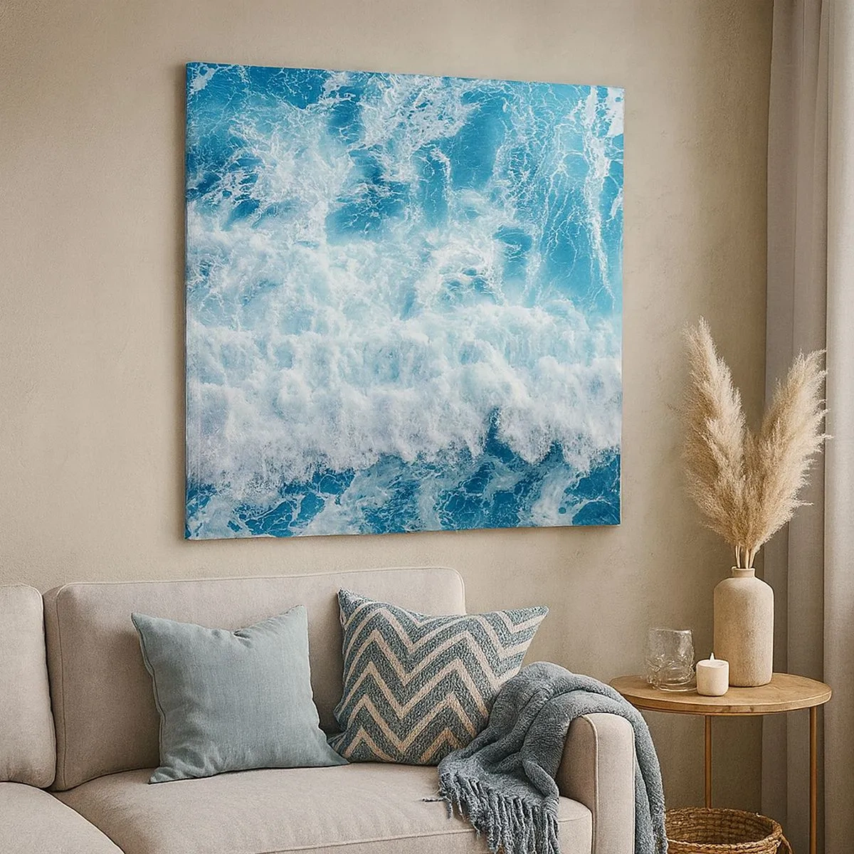 Vászonkép - Vidáman és ugrálva - 30x30 cm