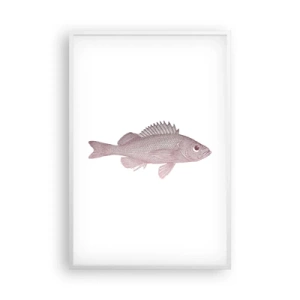 Poszter fekete keretben - Nagyszemű hal - 61x91 cm