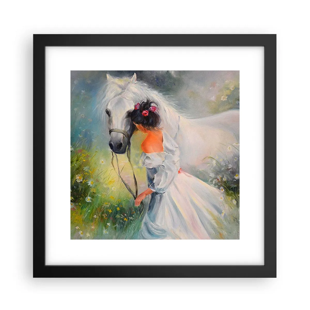 Poszter fehér keretben - Mint egy szép álomból - 30x30 cm