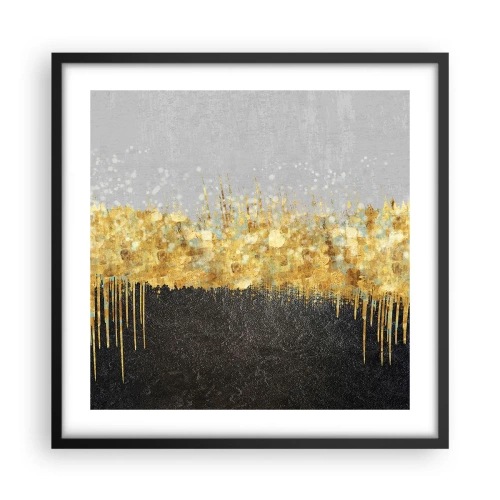 Poszter fehér keretben - Befelé és felfelé - 50x50 cm
