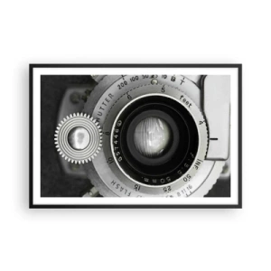 Poszter fehér keretben - Történet Hollywoodról - 91x61 cm