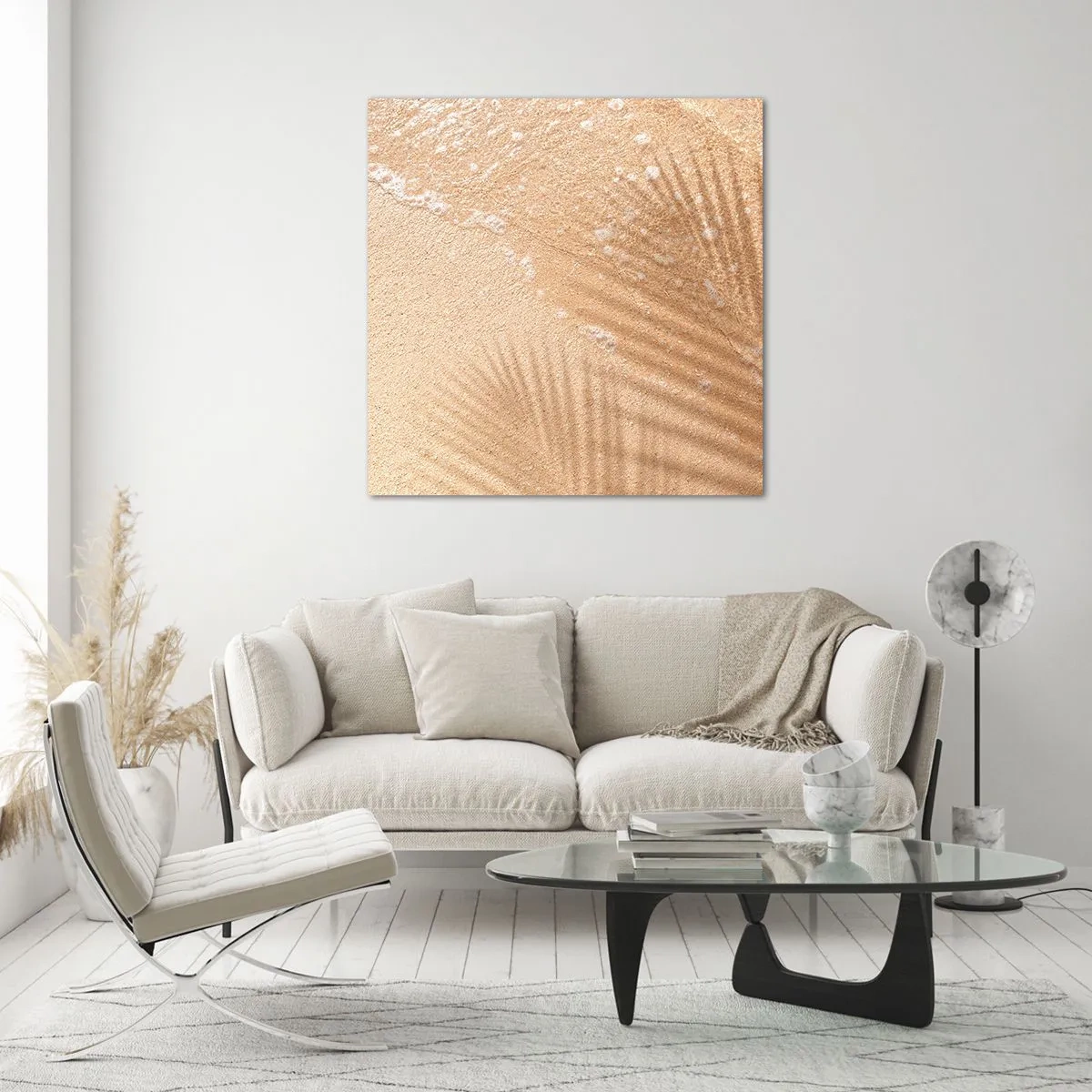 Üveg kép - A forró nyár árnyéka - 70x70 cm