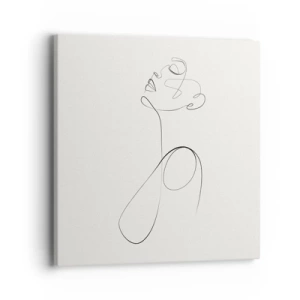 Vászonkép - Álmokban hurkolt - 40x40 cm