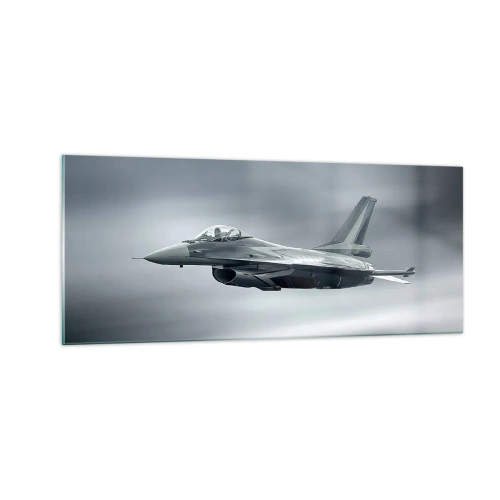 Üveg kép - Kihívod? - 100x40 cm