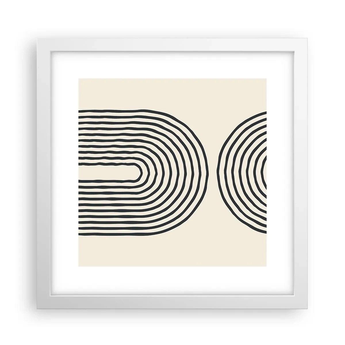 Poszter fekete keretben - Bármelyik percben ... - 30x30 cm