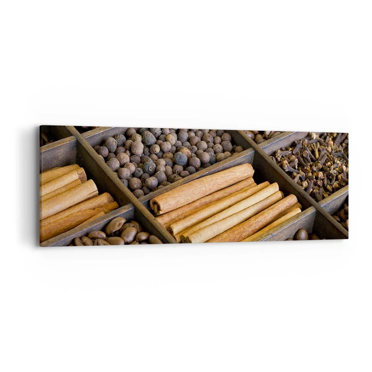 Vászonkép - Az aromák kincsesbányája - 90x30 cm