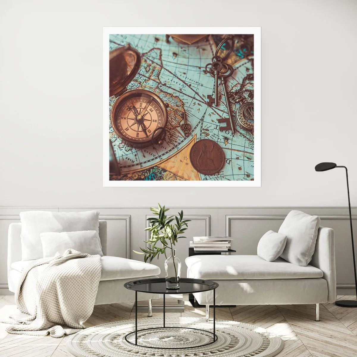 Poszter - A kalandvágynak - 60x60 cm