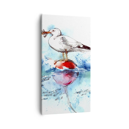 Vászonkép - Sikeres fogás - 55x100 cm