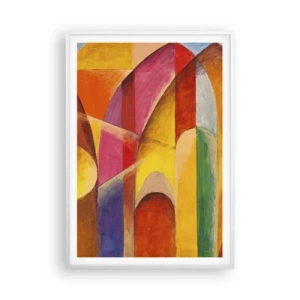 Poszter fekete keretben - A nap katedrálisa - 70x100 cm